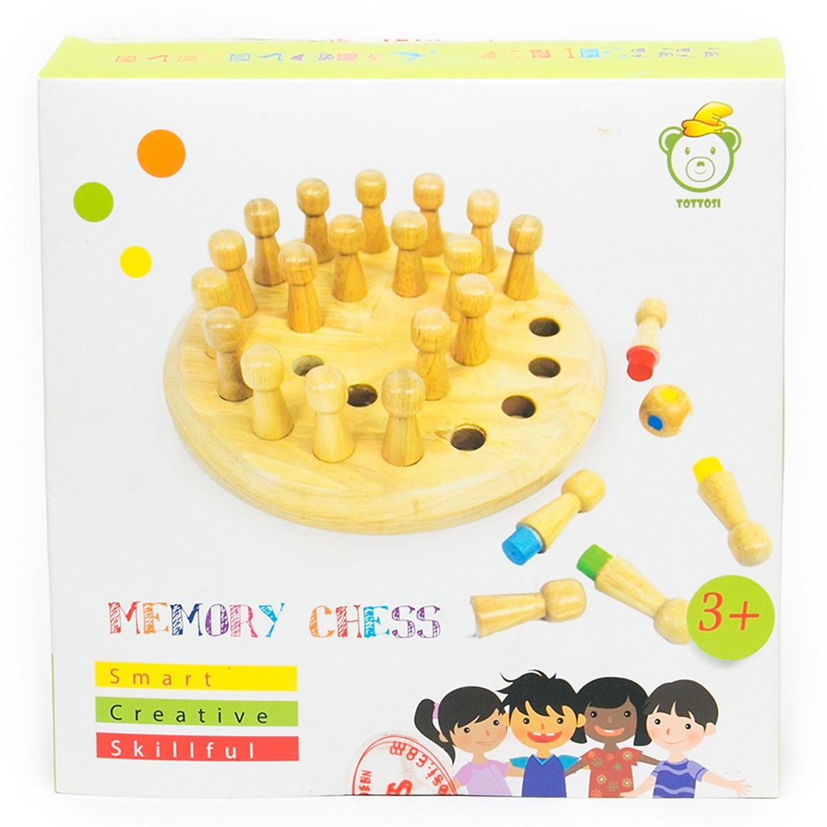 Đồ Chơi Gỗ Cờ Trí Nhớ Tottosi 601005