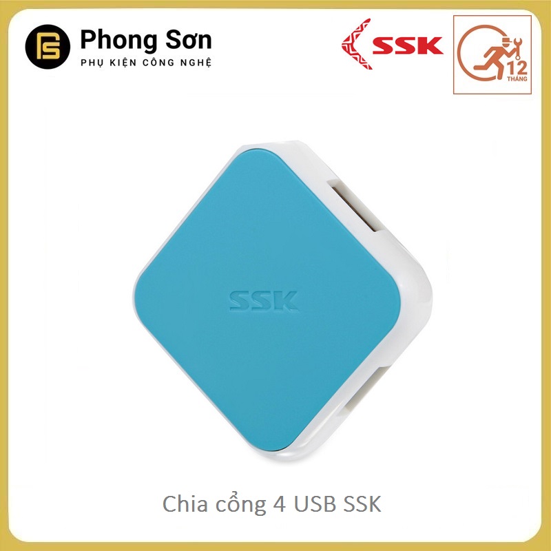 BỘ CHIA 4 CỔNG USB SSK SHU029