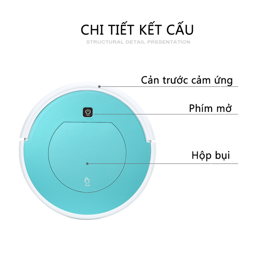 ROBOT HÚT BỤI LAU NHÀ FENGRUI FR-6