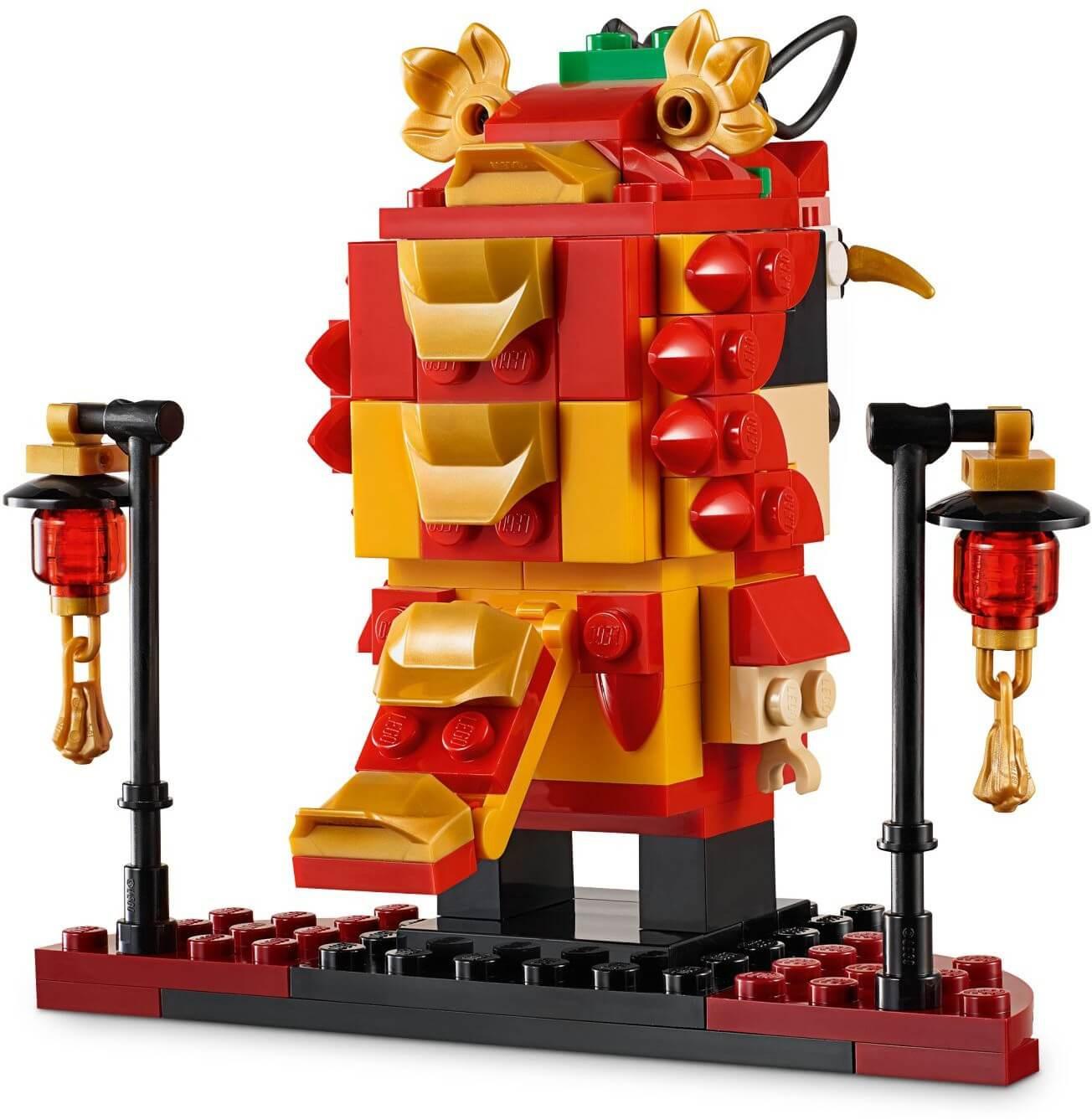 Đồ chơi lắp ráp Lego 40354 - Biểu Diễn Múa Lân