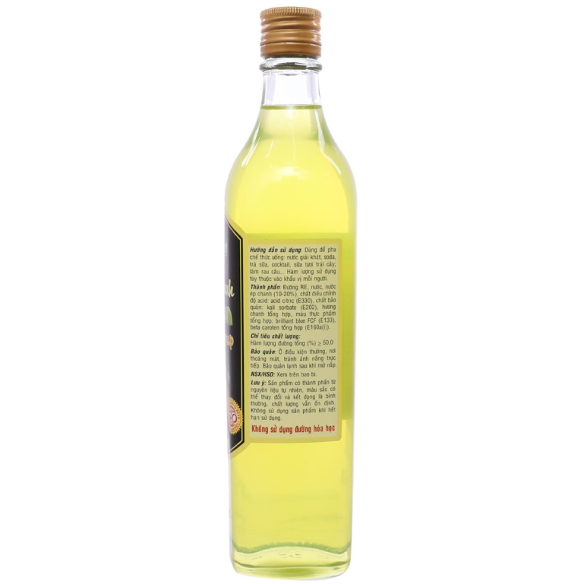 Sirô Golden Farm chanh 520ML