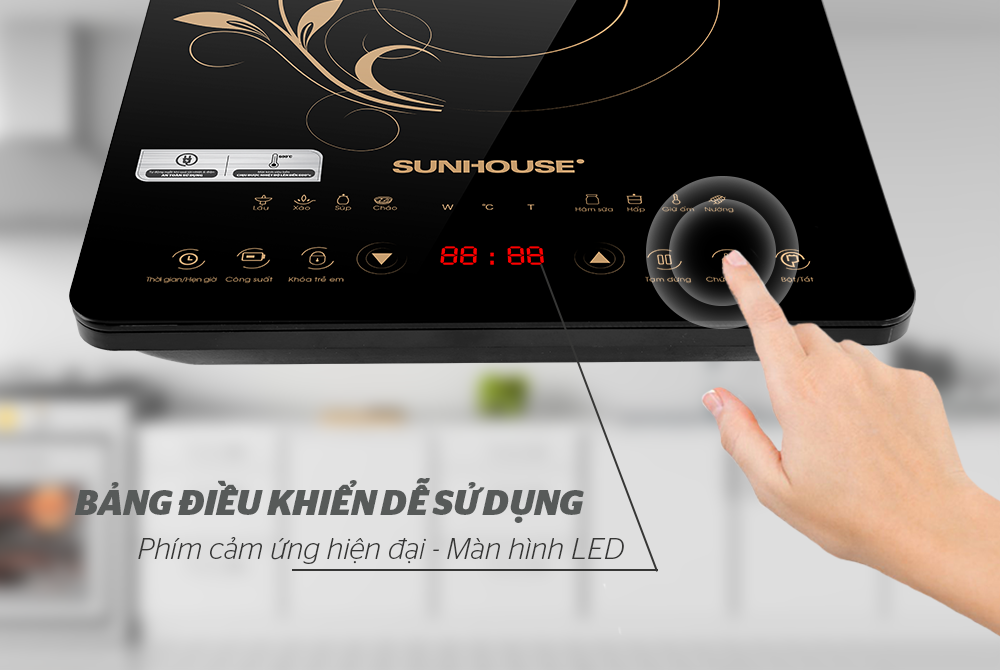 Bếp Điện Từ SUNHOUSE SHD6801