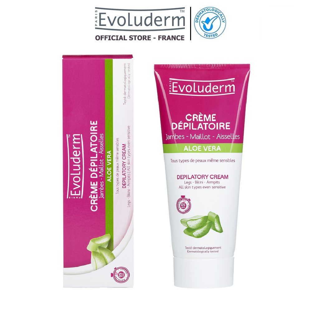 Kem tẩy lông Evoluderm Crème Depilatoire 150ml