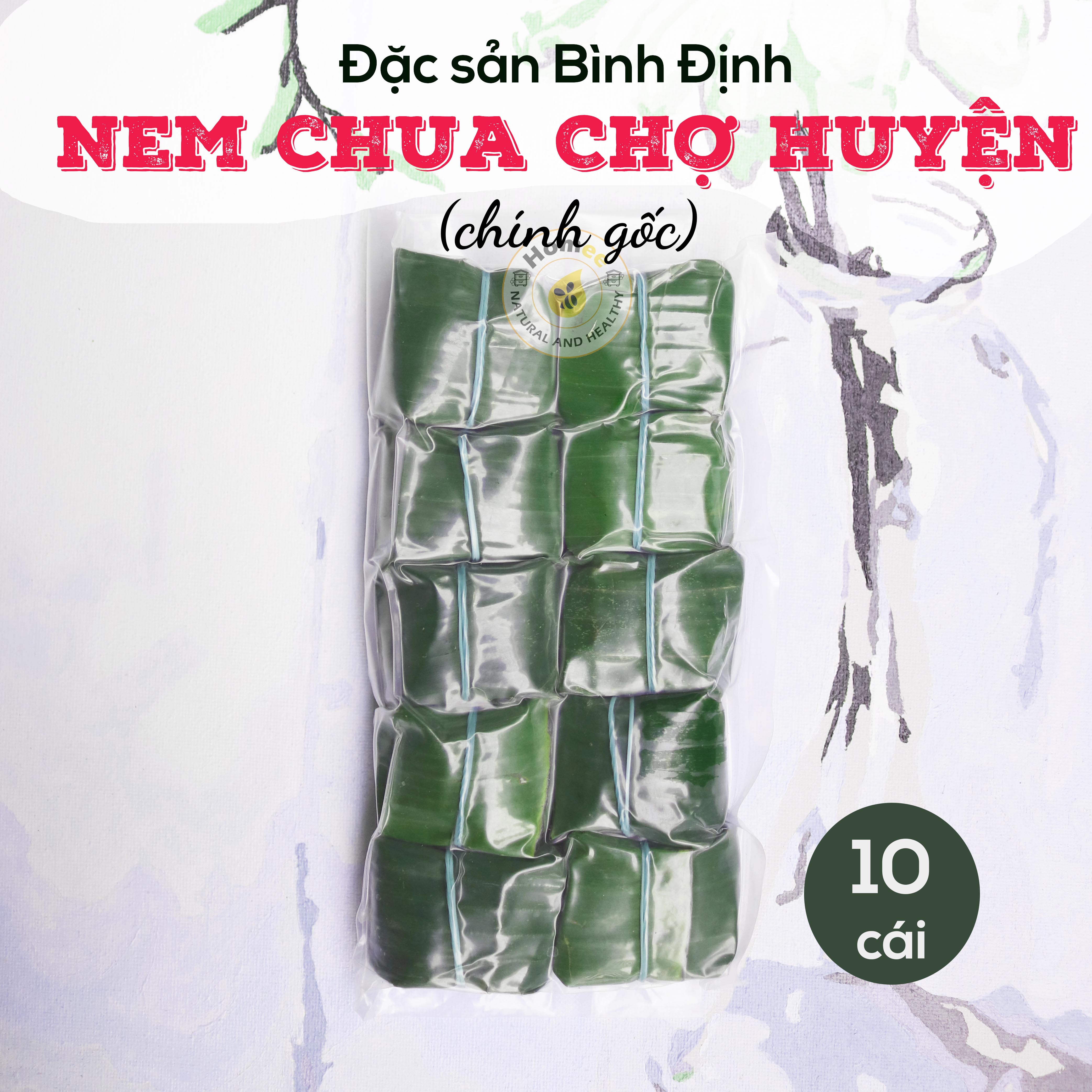Nem chua chợ Huyện Năm Thu Bình Định
