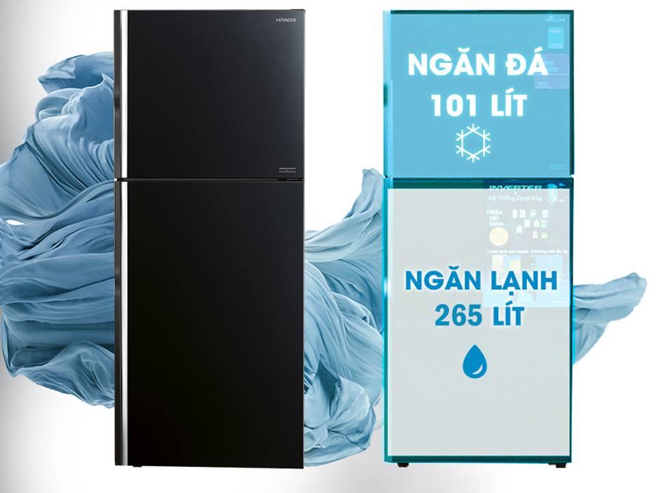 TỦ LẠNH HITACHI R-FG480PGV8 366L