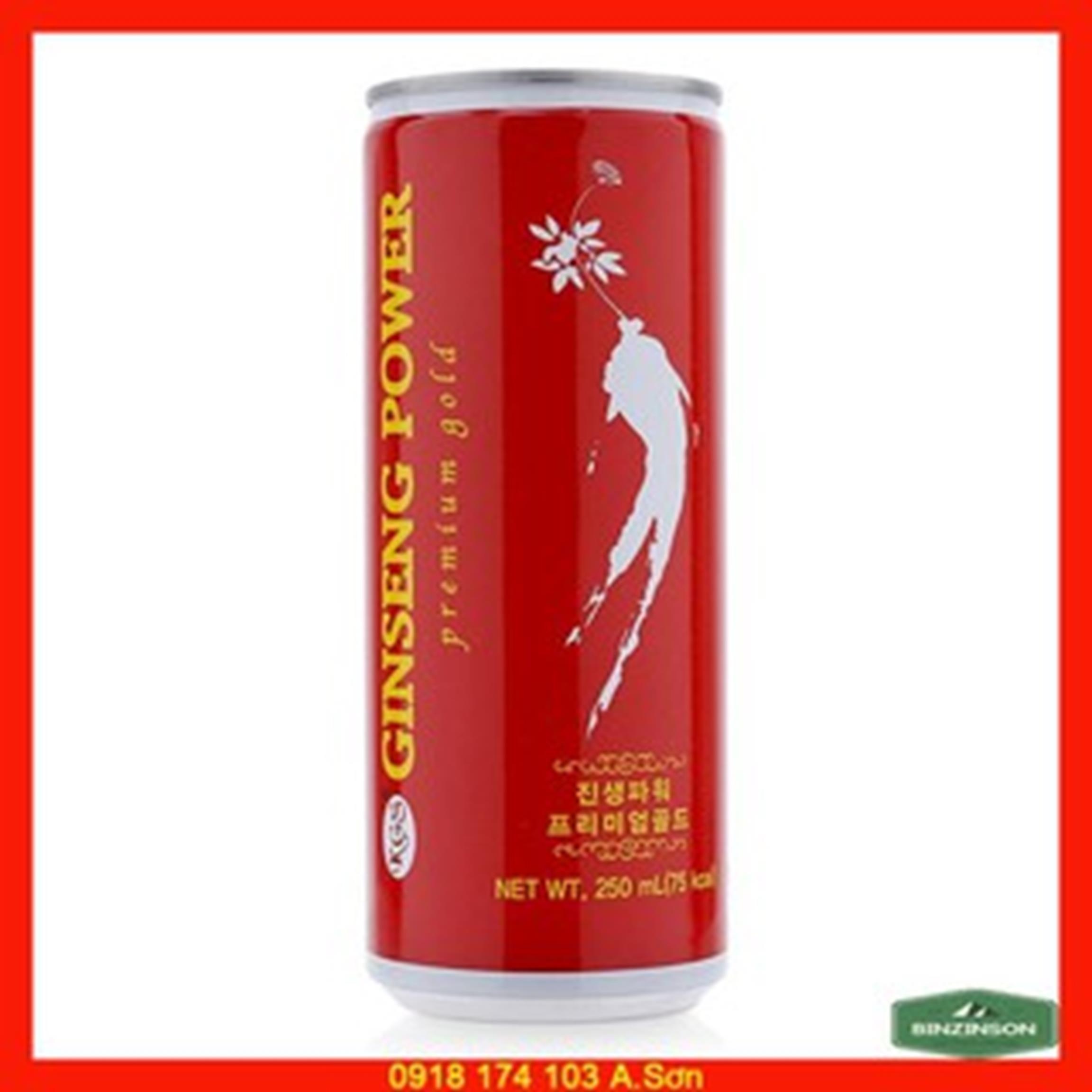 Nước uống tăng lực hồng sâm KGS
