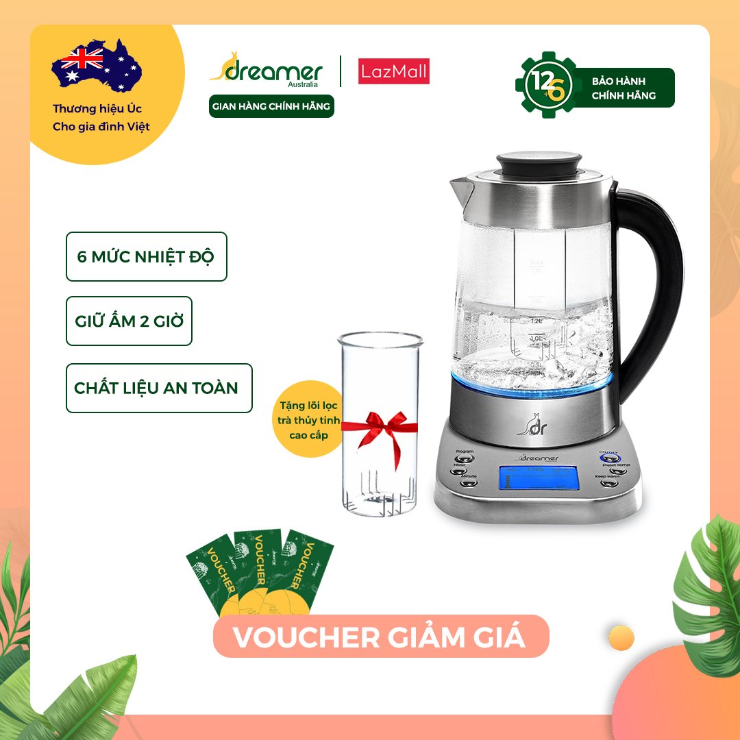 Bình đun nước siêu tốc Dreamer DK-S17D