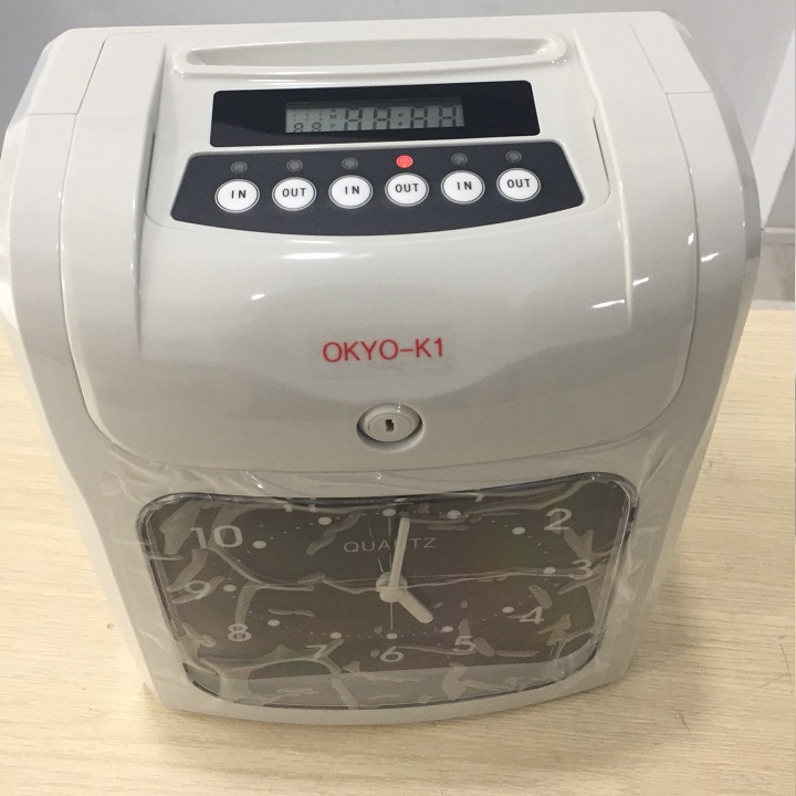 Máy Chấm Công Thẻ Giấy Okyo K1