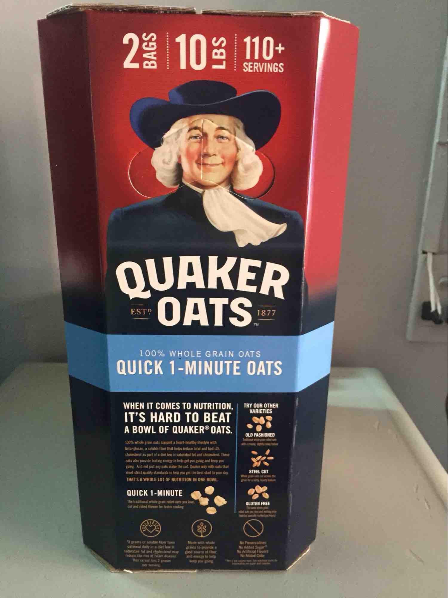 Yến Mạch Quacker Oats 4.52kg
