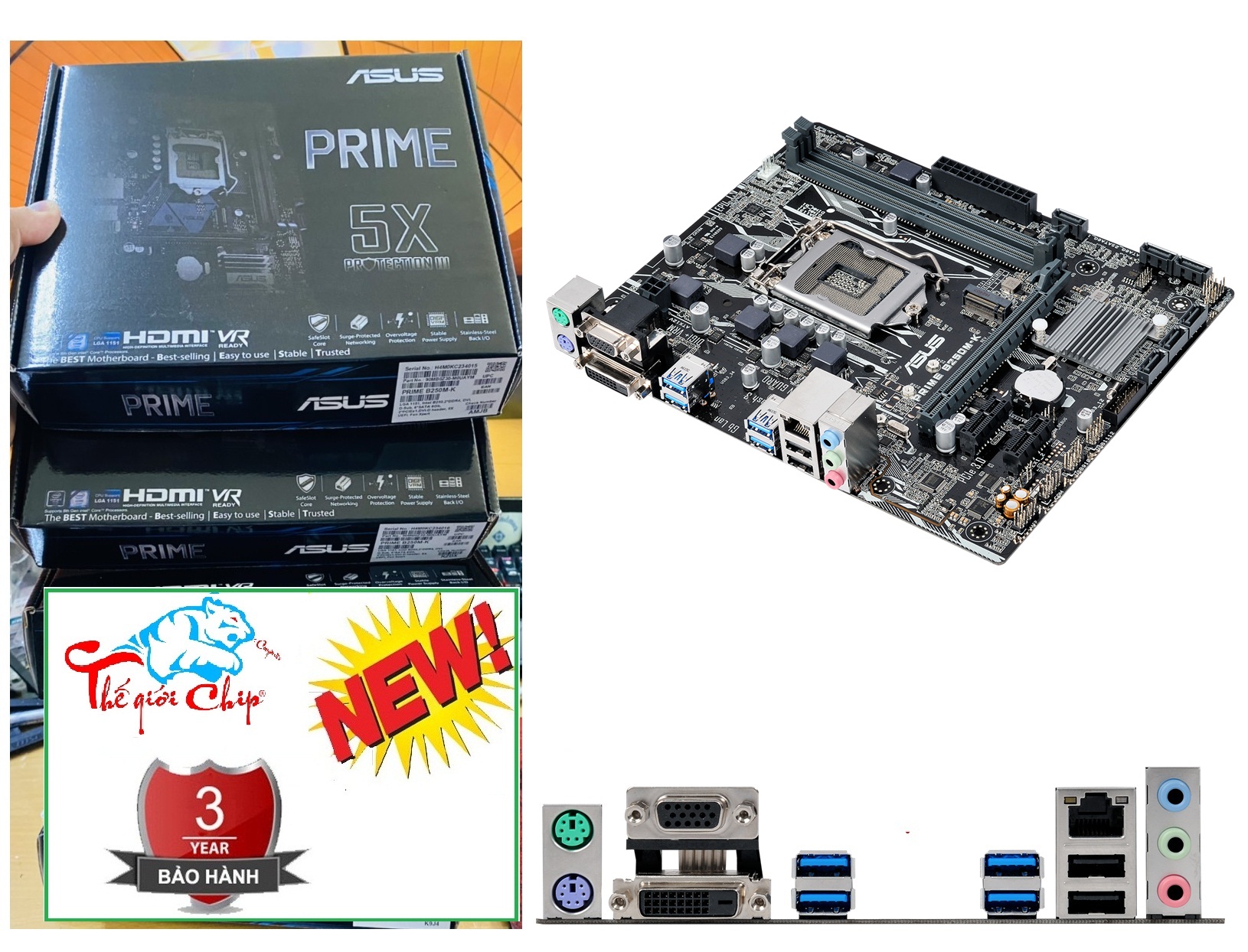Mainboard ASUS PRIME B250M-K