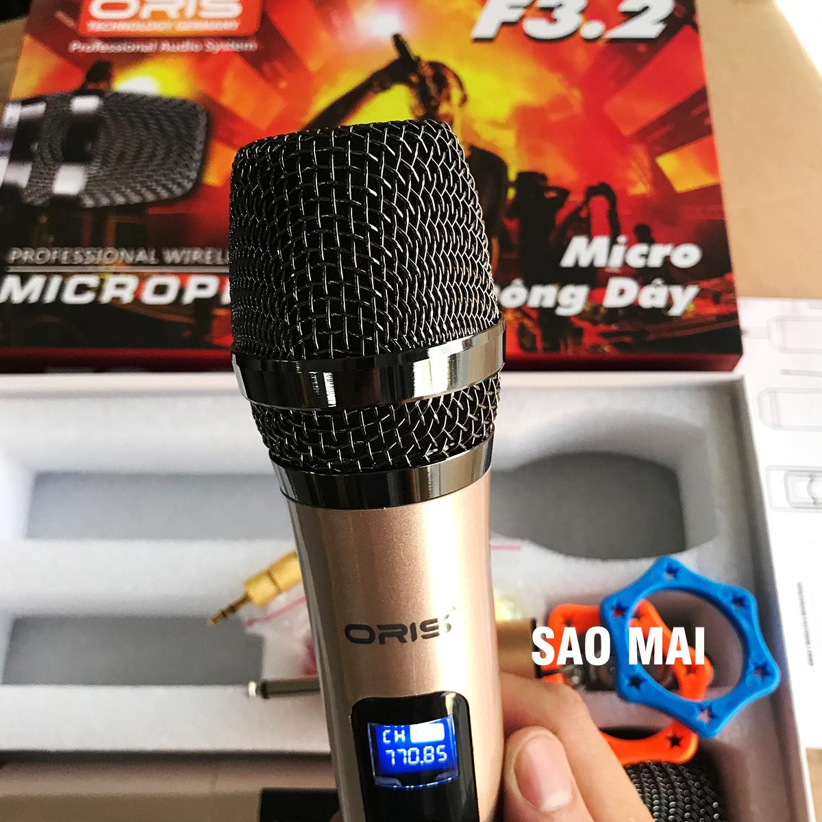 Micro Karaoke Không Dây Oris F3.2