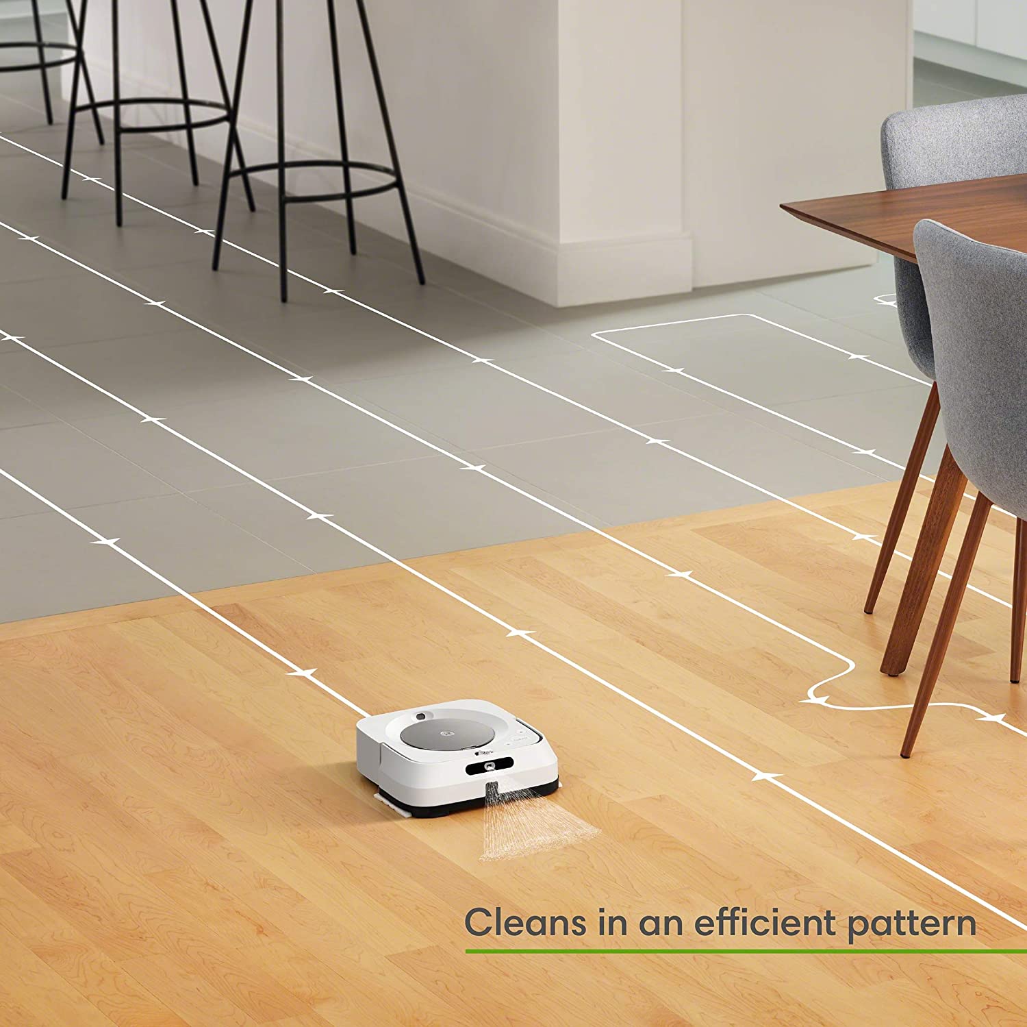 ROBOT LAU NHÀ IROBOT BRAAVA JET M6