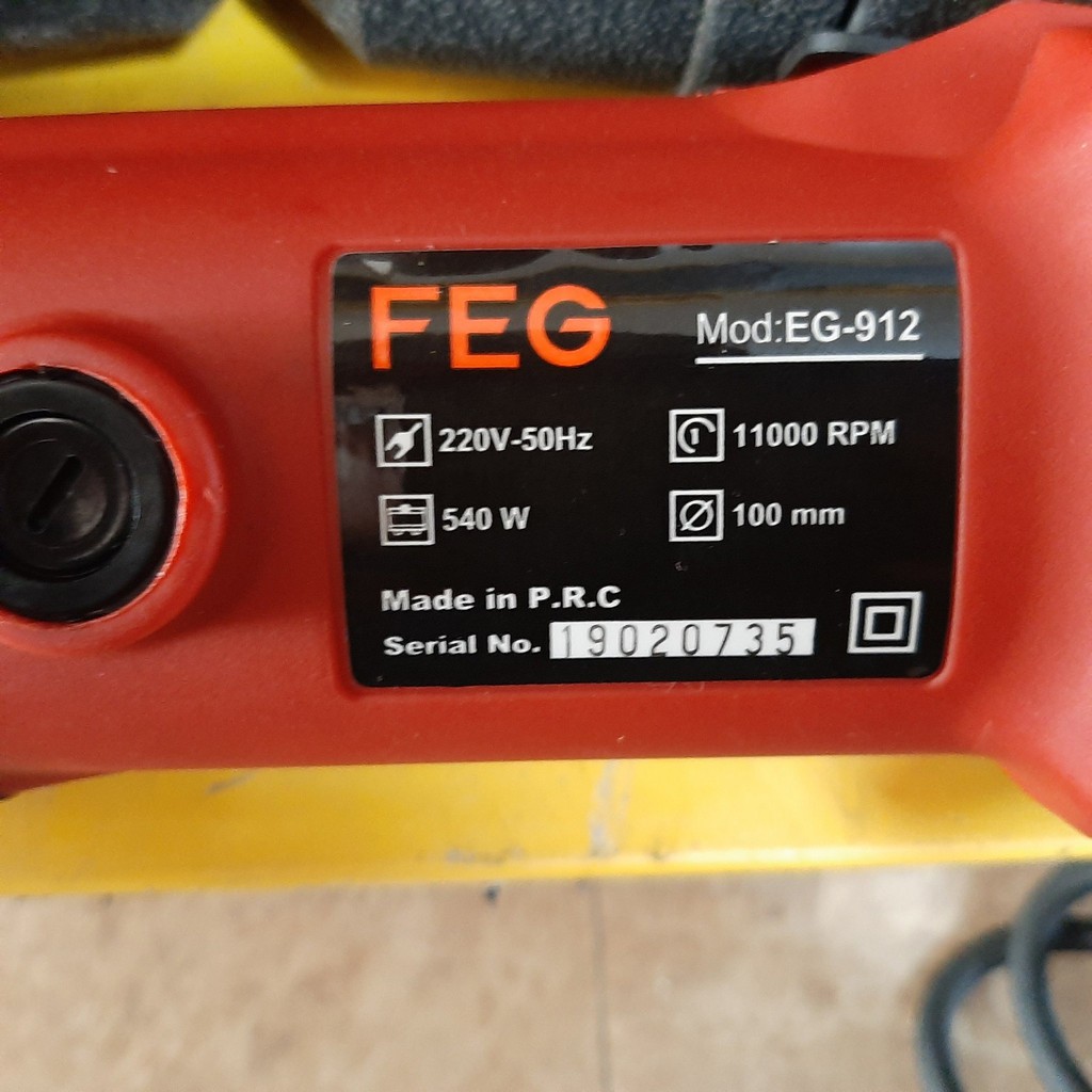 Máy mài FEG EG912