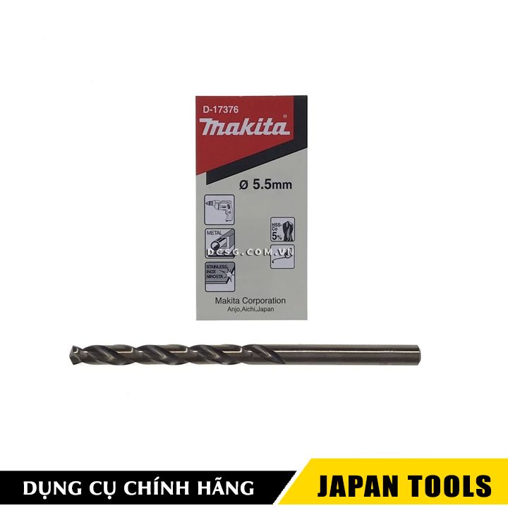 MŨI KHOAN INOX MAKITA D-17376