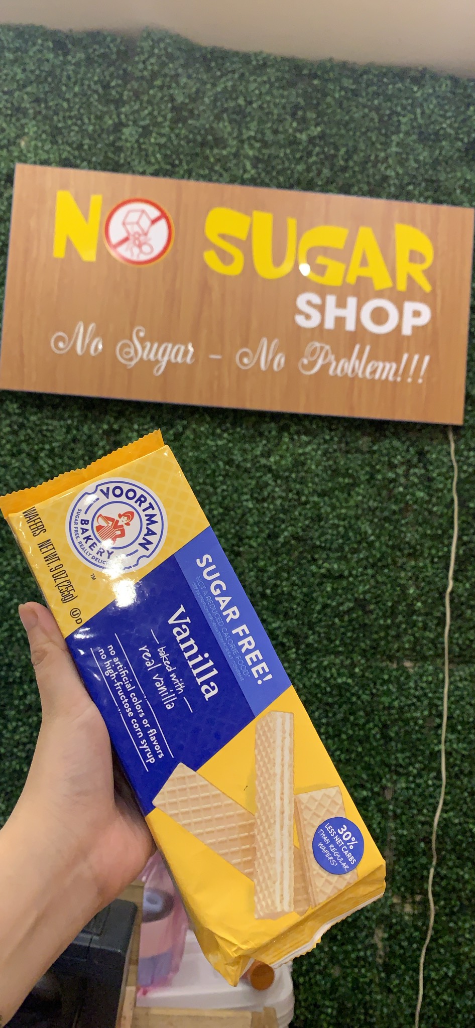 Bánh Quy Voortman Xốp Không Đường Hương Vani