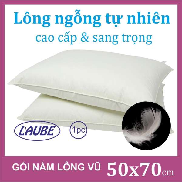 Gối nằm lông vũ L