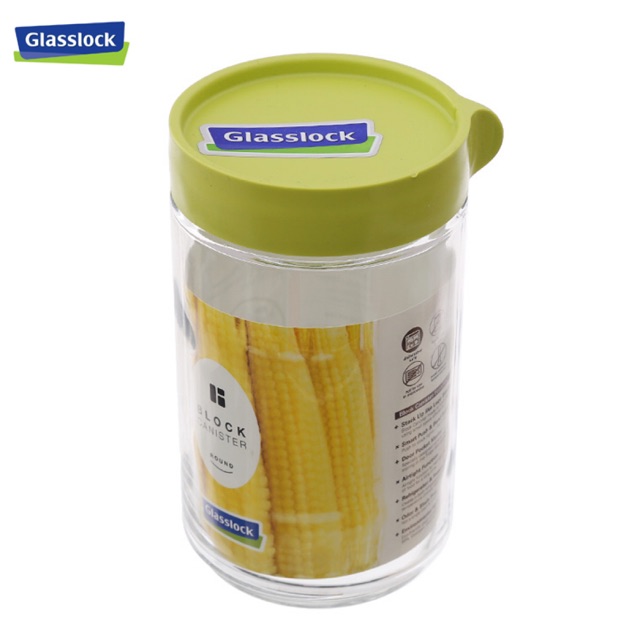 HŨ ĐỰNG GIA VỊ THỦY TINH GLASSLOCK 600ML