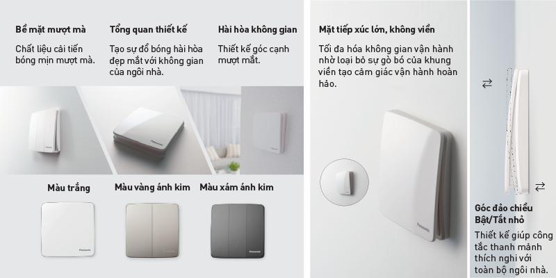 Bộ 2 công tắc Panasonic WMT503-VN