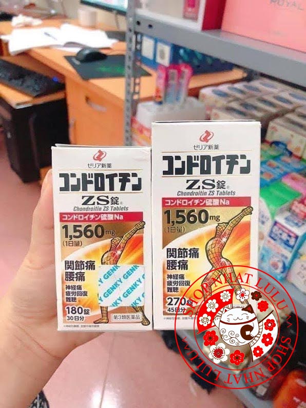 Thuốc bổ khớp cao cấp ZS Chondroitin vây cá mập - 270 viên