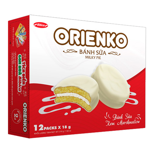 Bánh sữa Orienko 216g