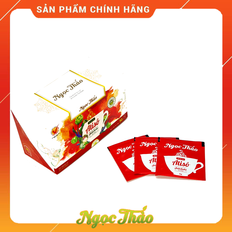 Hộp trà Atiso Ngọc Thảo 30 túi