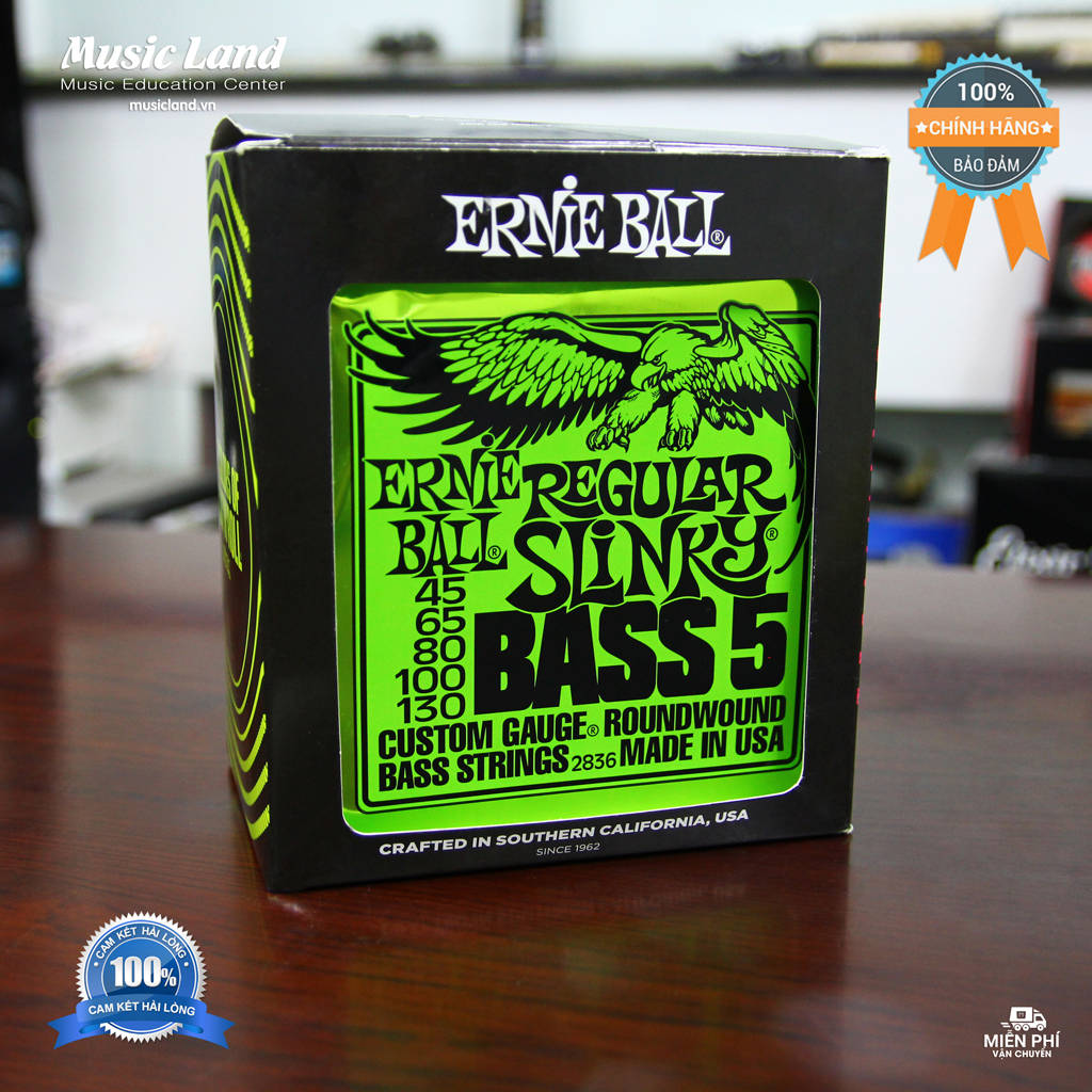DÂY ĐÀN GUITAR BASS ERNIE BALL 2836
