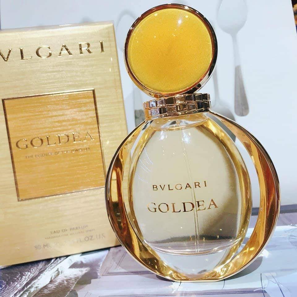 Nước hoa nữ BVL Goldea EDP 90ml - Vàng