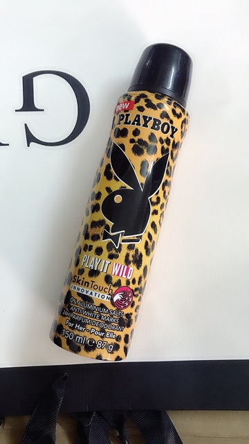 Xịt Khử Mùi Cho Nữ PlayBoy Play it Wild 150ml