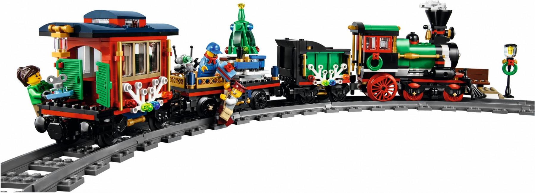 Đồ chơi lắp ráp Lego Creator 10254 - Xe Lửa Chở Quà Giáng Sinh