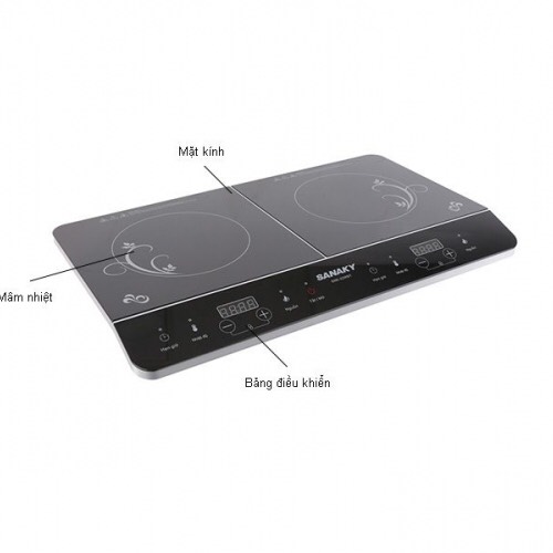 Bếp từ Sanaky SNK-22WBT đôi