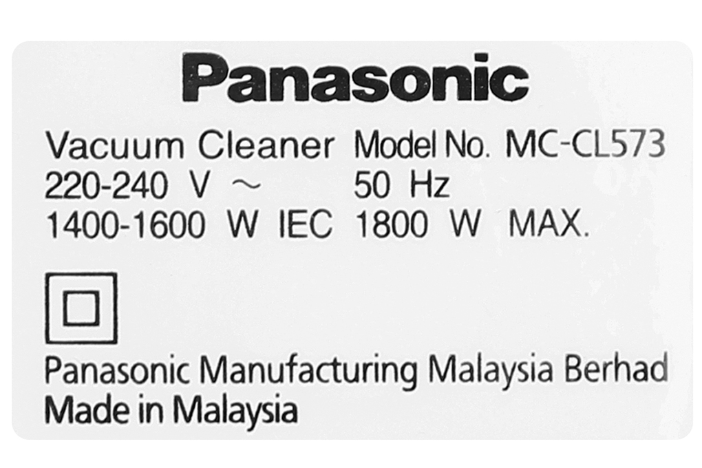 MÁY HÚT BỤI PANASONIC MC-CL573AN49