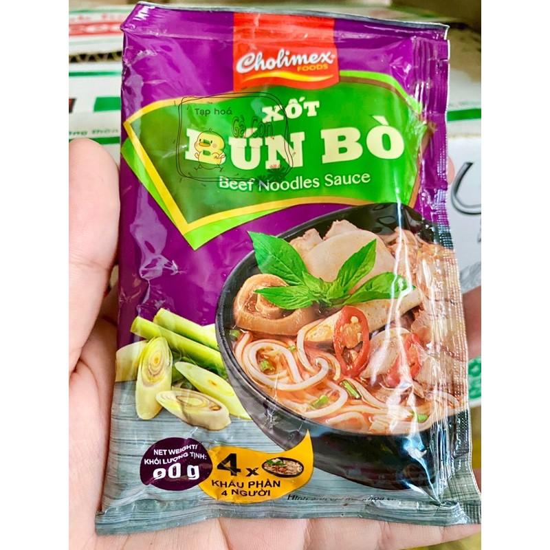 Xốt bún bò Huế Cholimex gói 90g MixASale