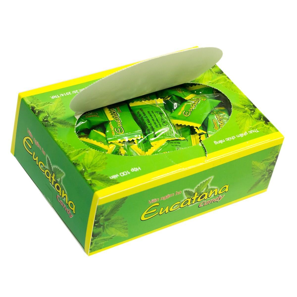 Kẹo Ngậm Ho Eucatana 100 viên
