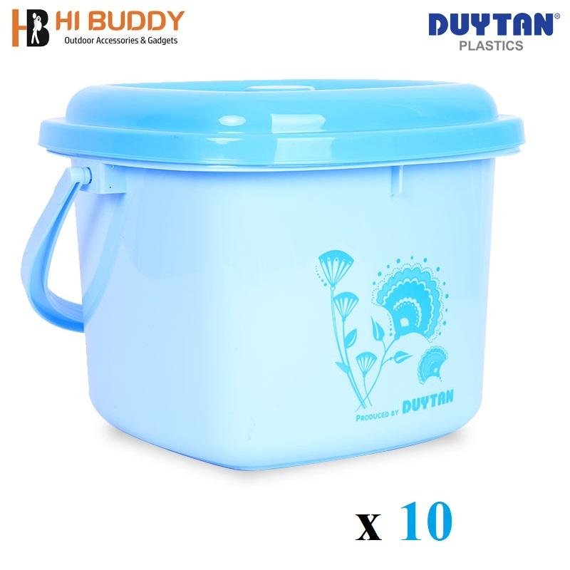 Xô nhựa Duy Tân vuông 4L
