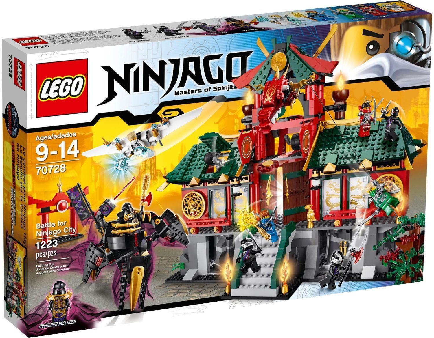 Mô Hình LEGO Ninjago 70728 - Trận Chiến Tại Thành Phố Máy Móc