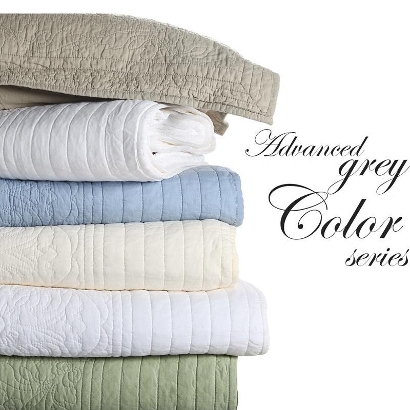 Kiểu Mỹ Làng Quê 100% Cotton Quilt Vỏ Gối 100% Cotton Gối Chần Bông Bộ Đệm Tựa Màu Dày Gối Tựa Euro Gối