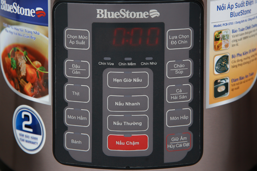 Nồi áp suất Bluestone PCB-5755 6L
