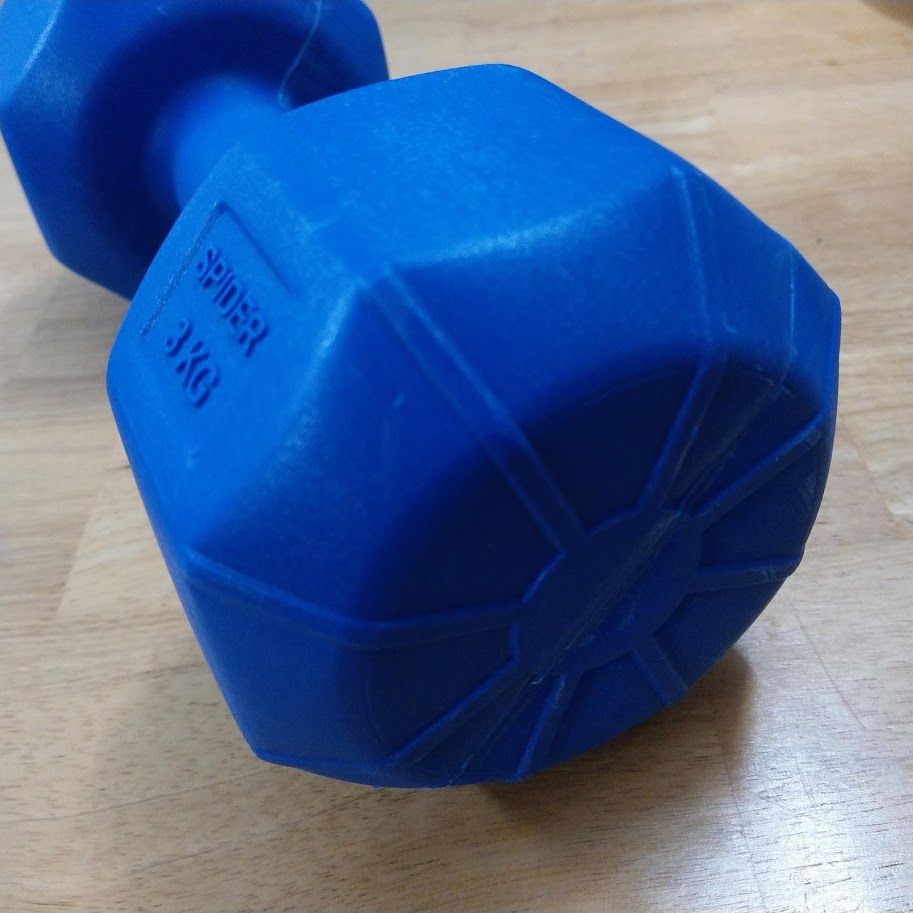 Tạ tay nhựa 3 kg