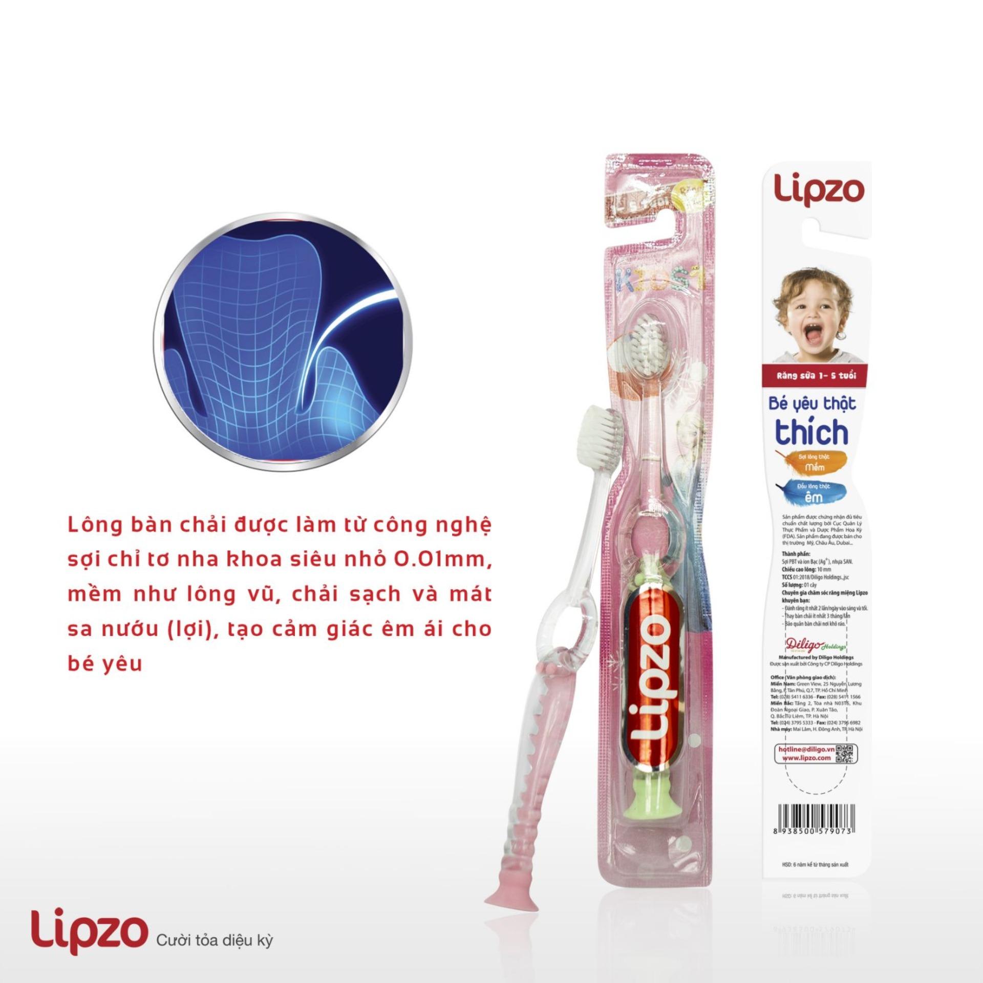 Bàn chải đánh răng Lipzo Kid S1