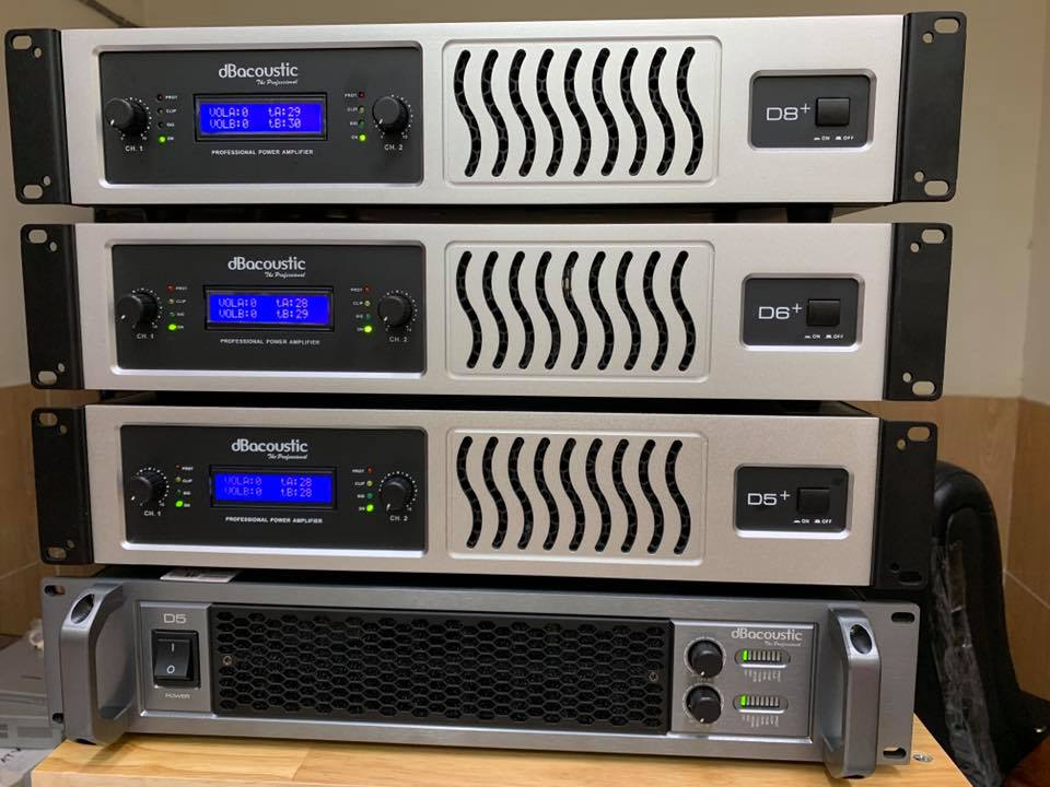 Cục Đẩy Công suất DBacoustic D5+