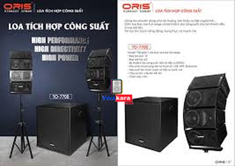 Bộ Loa Sân Khấu Oris TO-7700