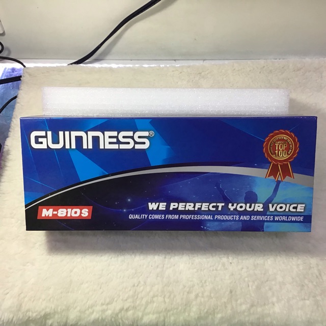 Bộ Micro Không Dây Đa Năng GUINNESS M-810G/810S