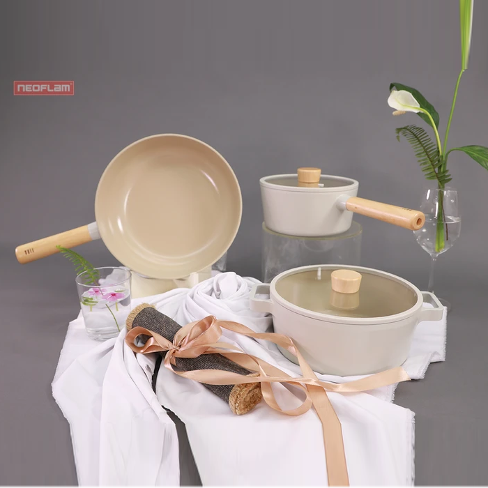 BỘ NỒI CHẢO 3 MÓN NEOFLAM FIKA