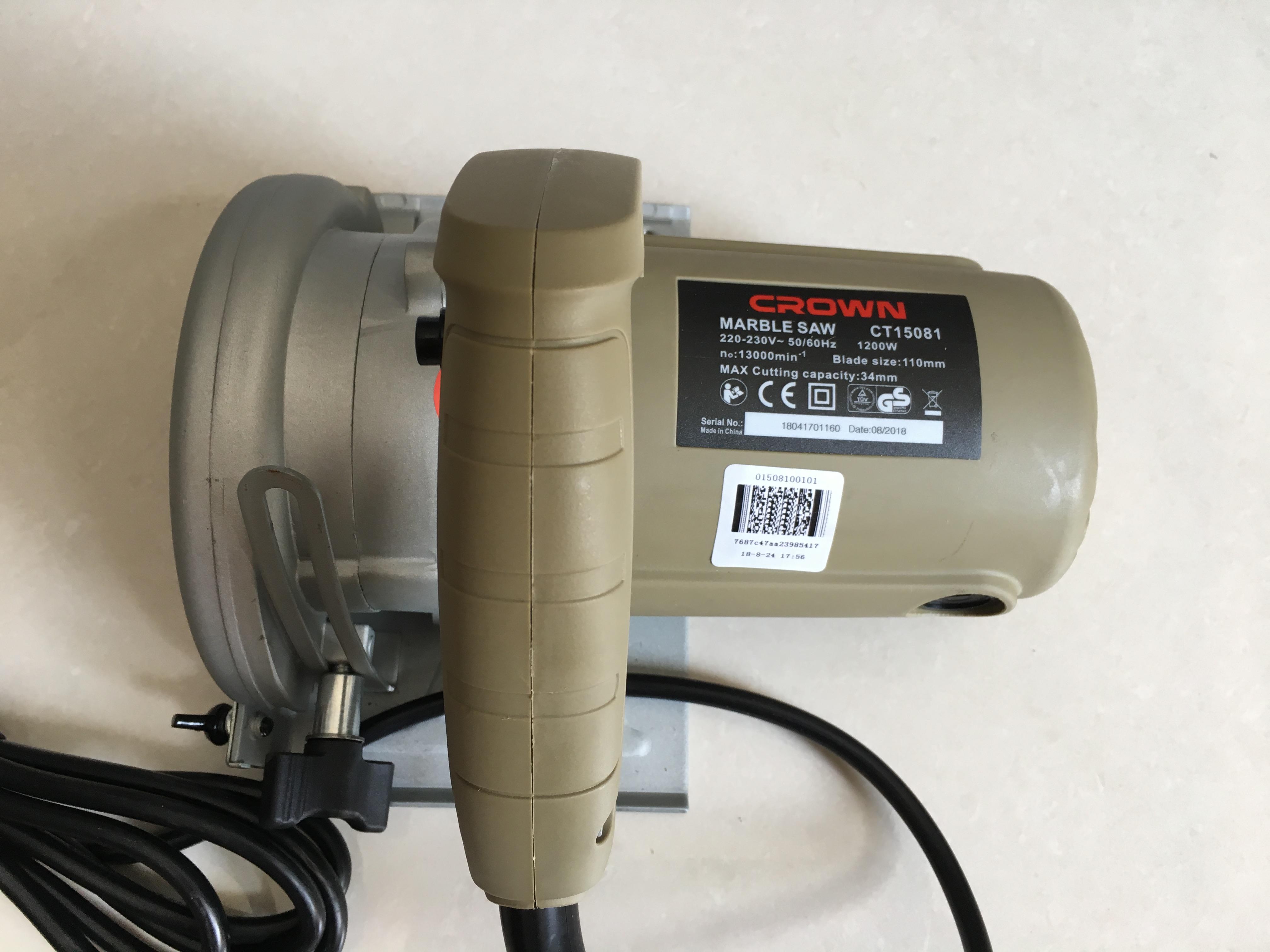 Máy cắt gạch Crown CT15081