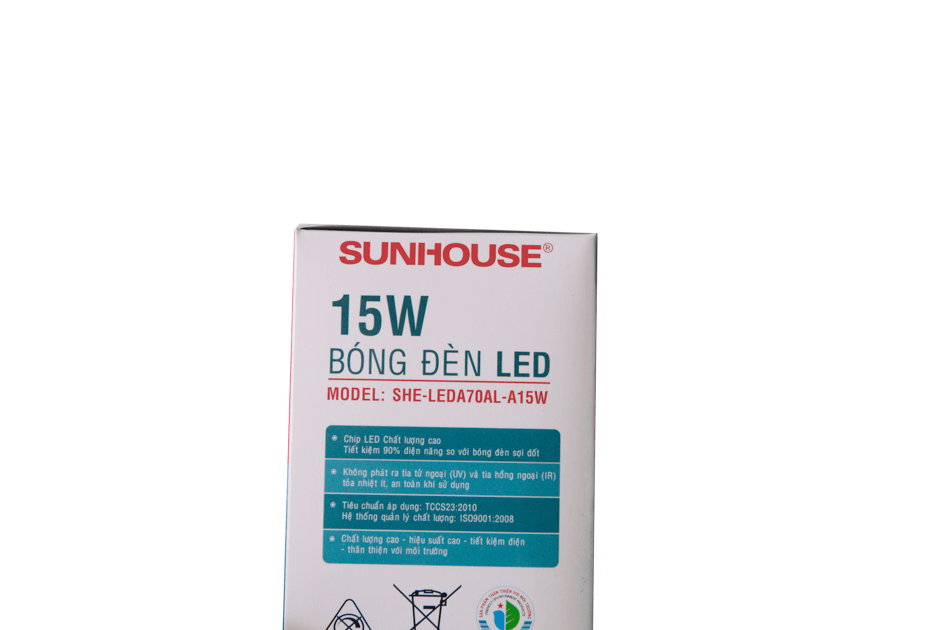 BÓNG ĐÈN LED SUNHOUSE SHE-LEDA60AL-A15W