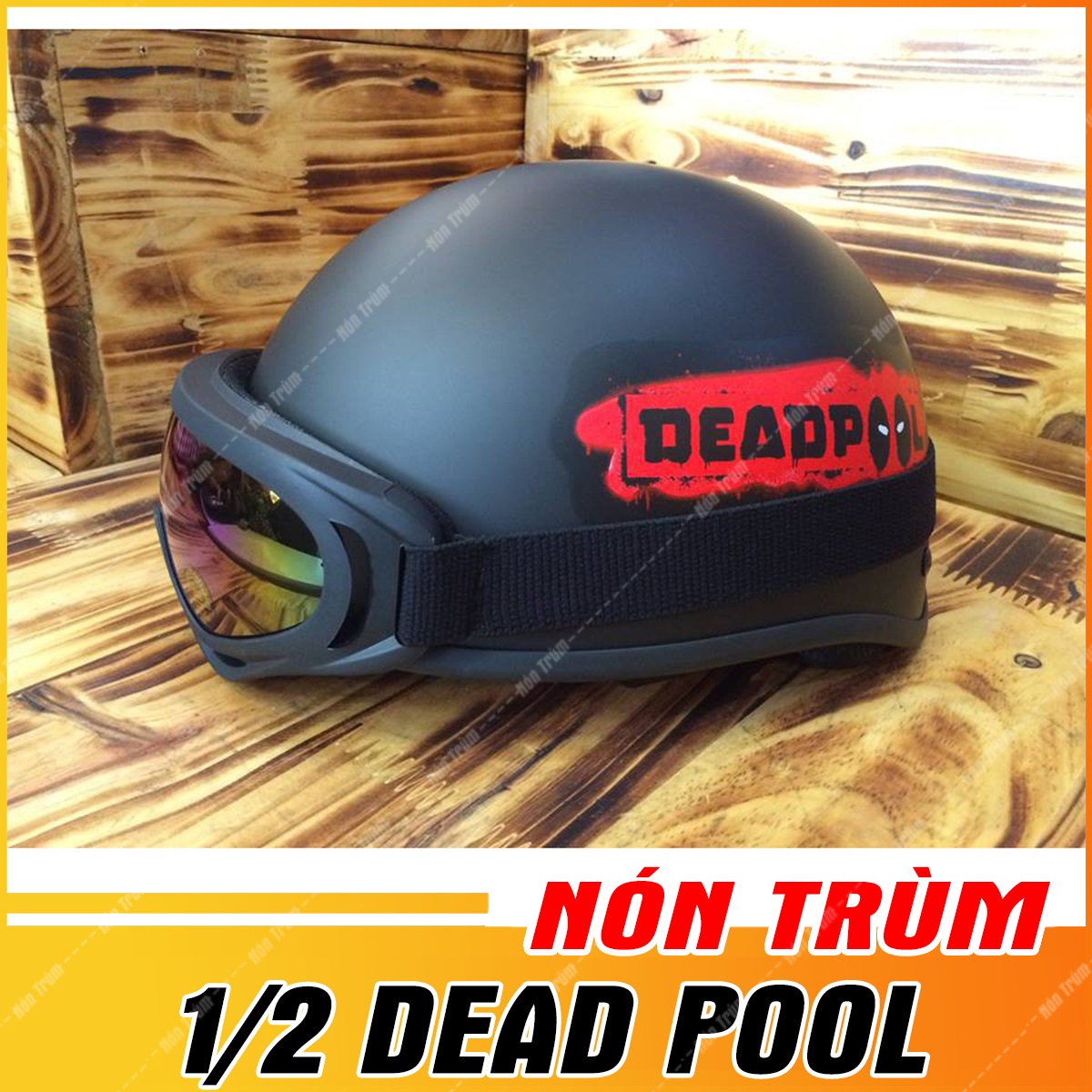Mũ bảo hiểm PGK Deadpool