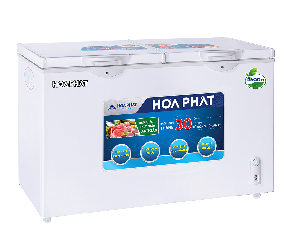 Tủ Đông Hòa Phát HCF 506S2Đ2 205 Lít