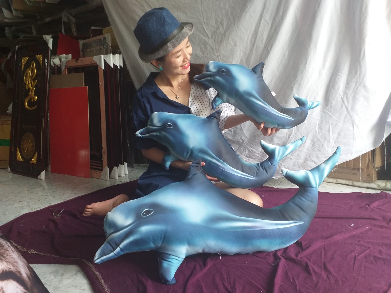 GỐI 3d HEO
