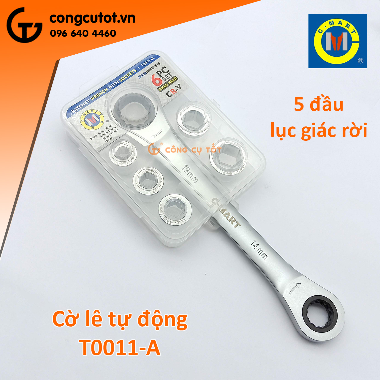 BỘ CỜ LÊ 2 ĐẦU VÒNG C-MART T0011-A