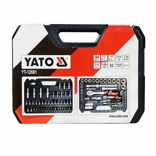 Bộ cờ lê tay vặn 94 món Yato YT-12681